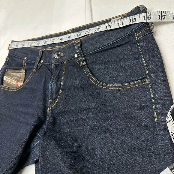 Diesel Industries Clush Stretch Blue Straight Denim Jeans 🎀